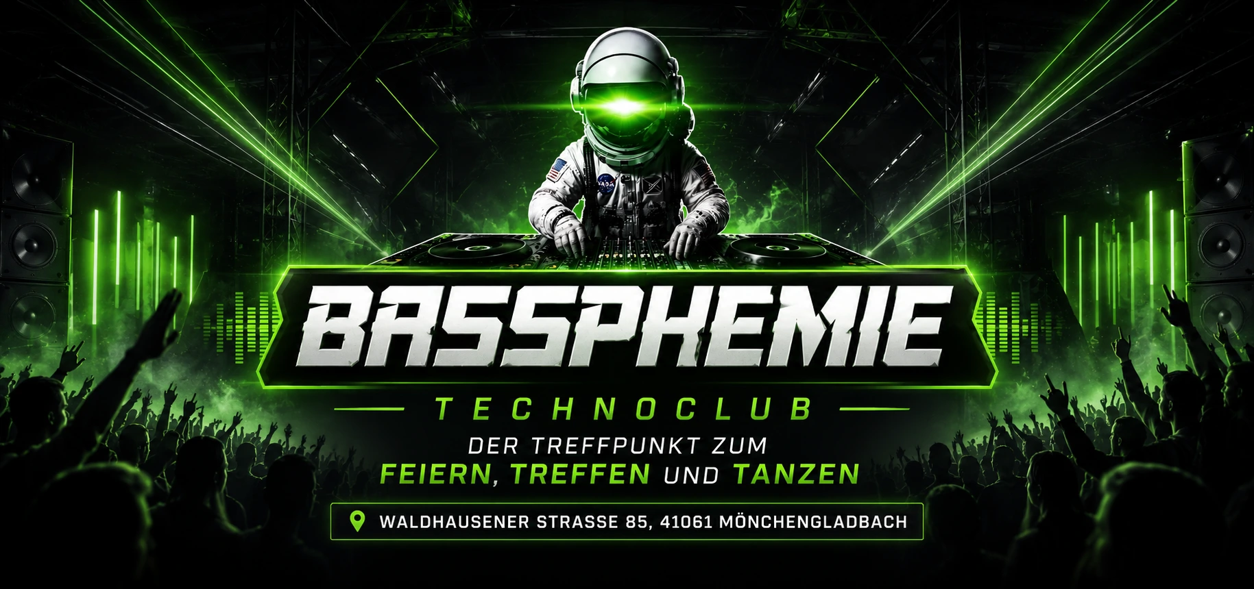 CLUB BASSPHEMIE - Bar & Technoclub in der Mönchengladbacher Altstadt