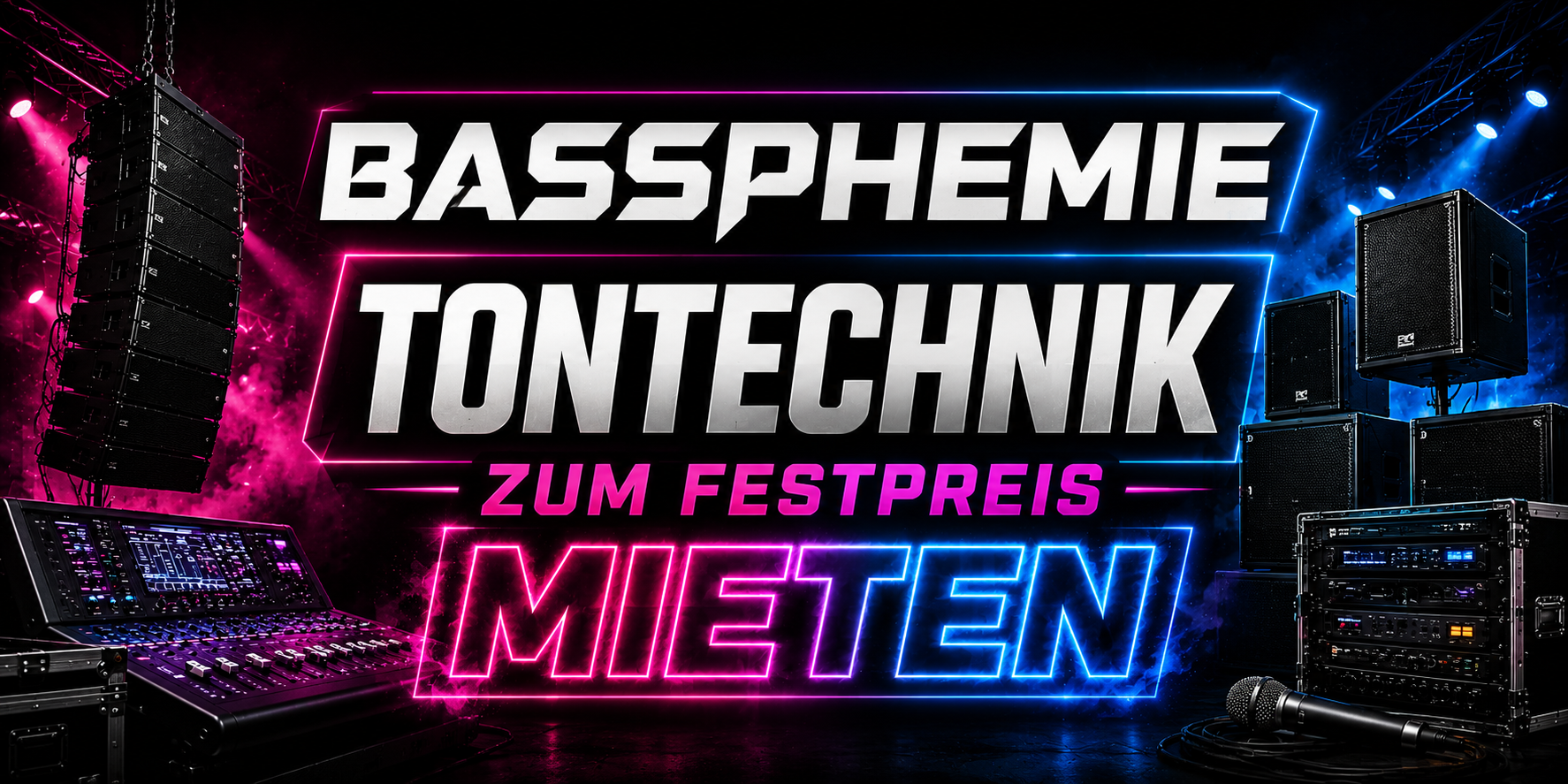 Tontechnik ausleihen in Mönchengladbach